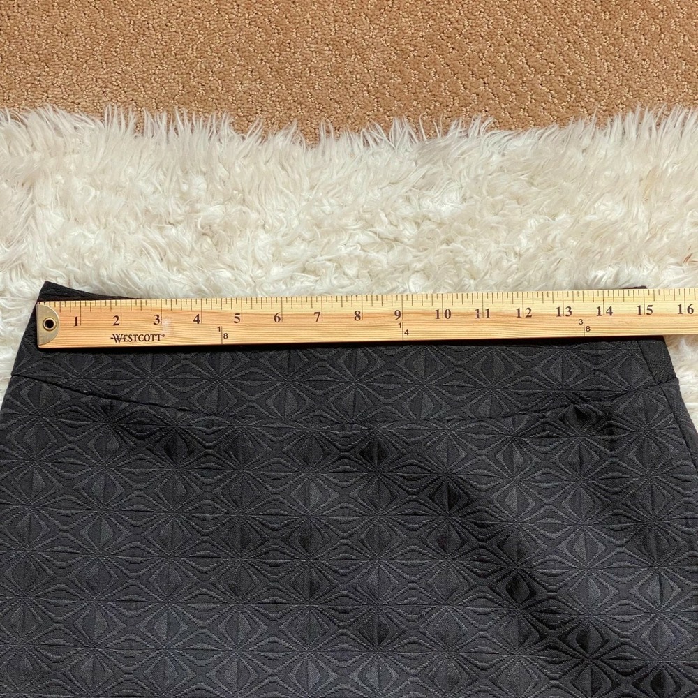 Cynthia Rowley Skirt Womens 6‎ Textured Pattern Pencil Career Classic - Picture 5 of 7